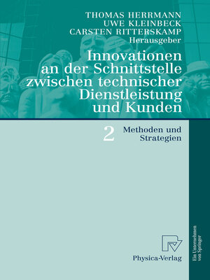 cover image of Innovationen an der Schnittstelle zwischen technischer Dienstleistung und Kunden 2